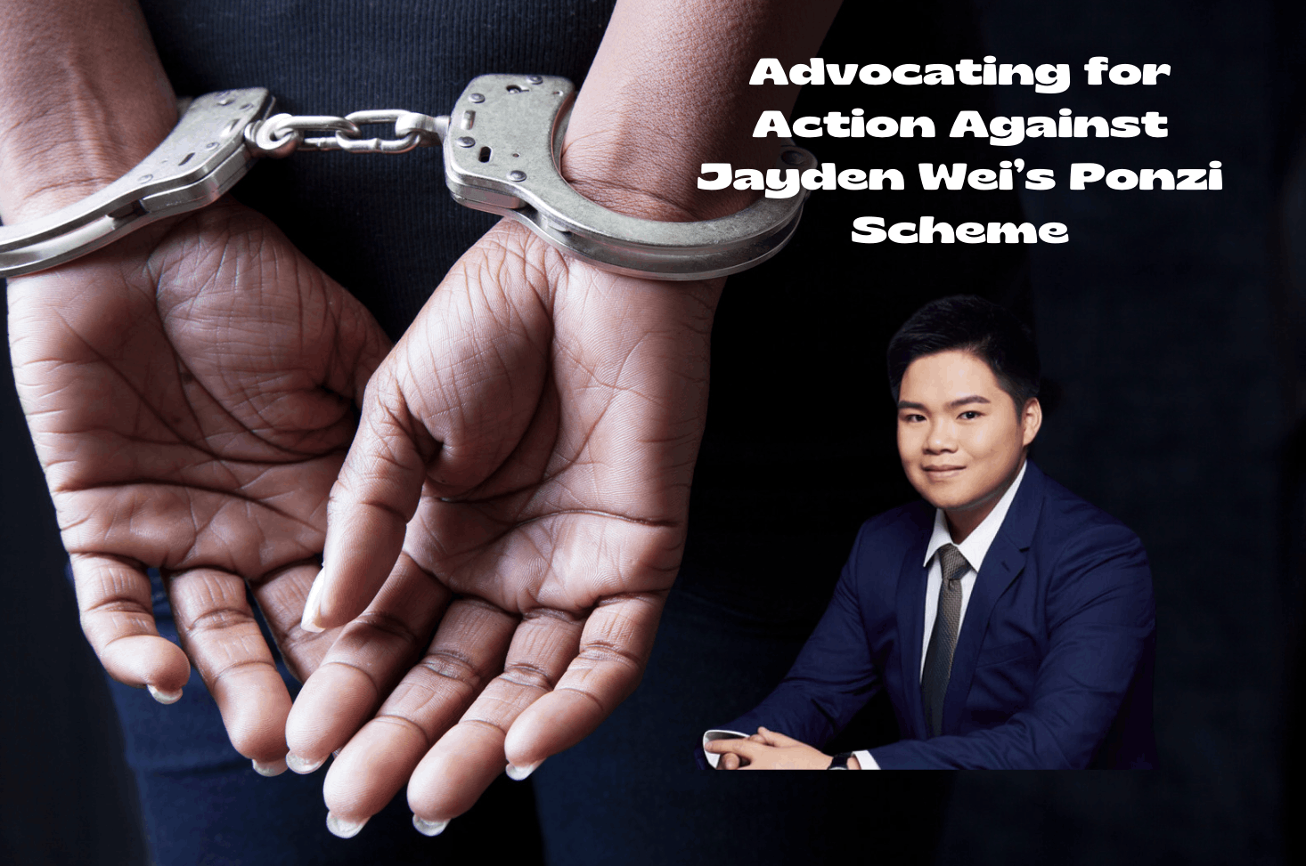 Jayden Wei needs to be arrested for financial fraud.